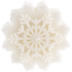 Свеча Snowflame 1, белая, 8 см