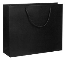Пакет бумажный Arc L, черный