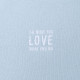 Худи с вышивкой женское Do Love, серо-голубое