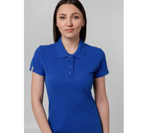 Рубашка поло женская Virma Premium Lady, ярко-синяя Рубашка поло женская Virma Premium Lady, ярко-синяя