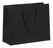 Пакет бумажный Ample Plus S, черный