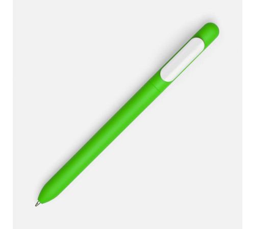 Ручка шариковая Swiper Soft Touch, зеленая с белым Ручка шариковая Swiper Soft Touch, зеленая с белым