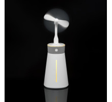 Увлажнитель воздуха с вентилятором и лампой airCan, белый