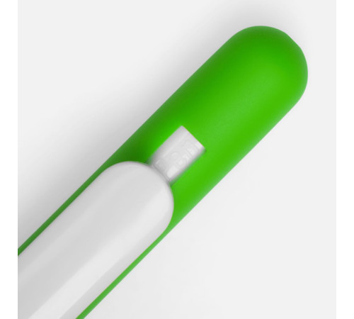 Ручка шариковая Swiper Soft Touch, зеленая с белым Ручка шариковая Swiper Soft Touch, зеленая с белым