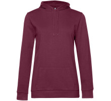 Толстовка с капюшоном женская Hoodie, бордовая