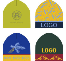 Шапка на заказ Сalle Light, полушерсть