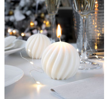 Свеча Glowberry, белый