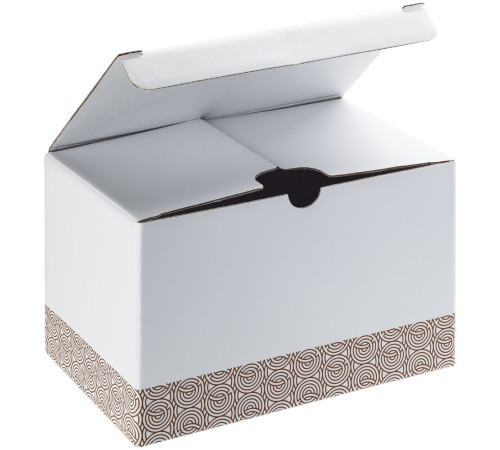Чайник Diamante Bianco в подарочной коробке, белый