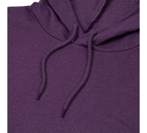 Толстовка с капюшоном унисекс Hoodie, фиолетовый меланж