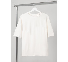 Футболка оверсайз Vozduh 2.0, кремовая