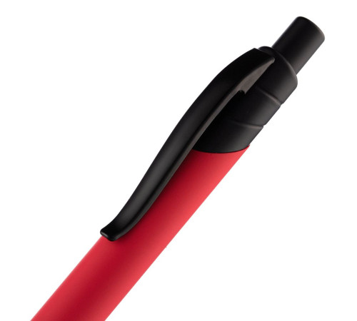 Ручка шариковая Undertone Black Soft Touch, красная