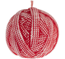 Свеча Kniteam, клубок, красный