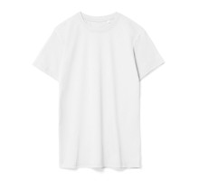 Футболка унисекс T-Bolka 160, белая (теплый оттенок)