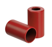 Пара наконечников для шнурка Tizzle, красные