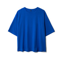 Футболка унисекс оверсайз Street Vibes, ярко-синяя