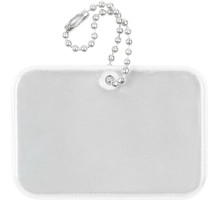 Светоотражатель Spare Care, прямоугольник, серебристый