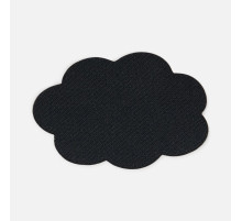 Наклейка тканевая Lunga Calum, L, черная