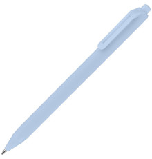 Ручка шариковая Cursive Soft Touch, голубая