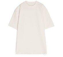 Футболка оверсайз унисекс Sideline, молочно-белая