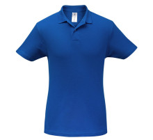 Рубашка поло ID.001 ярко-синяя