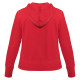 Толстовка женская Hooded Full Zip красная
