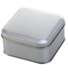 Коробка Pragmax S, квадратная, серебристая