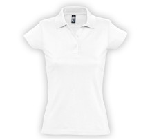 Рубашка поло женская Prescott Women 170, белая